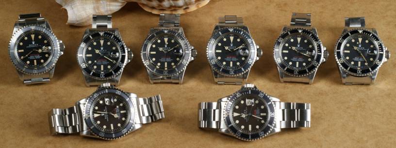rolex submariner models by year